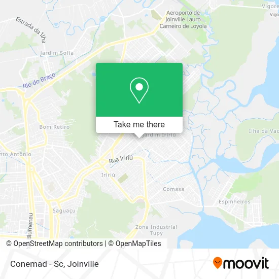 Conemad - Sc map