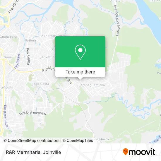R&R Marmitaria map