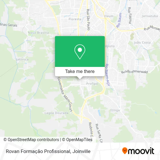 Rovan Formação Profissional map