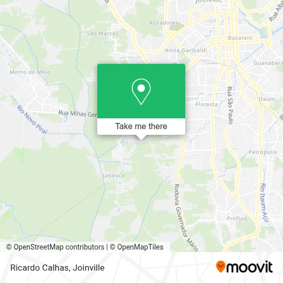 Ricardo Calhas map