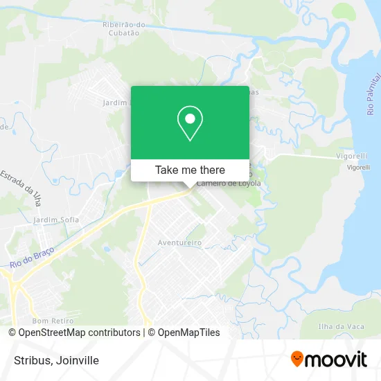 Stribus map
