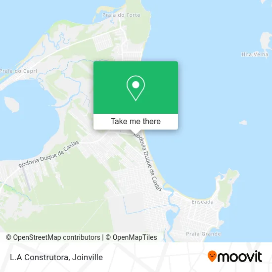 L.A Construtora map