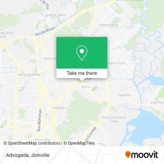 Advogada map