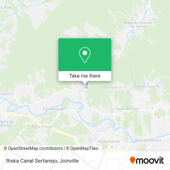 Riska Canal Sertanejo map