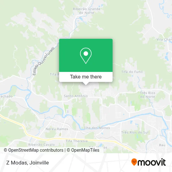 Z Modas map