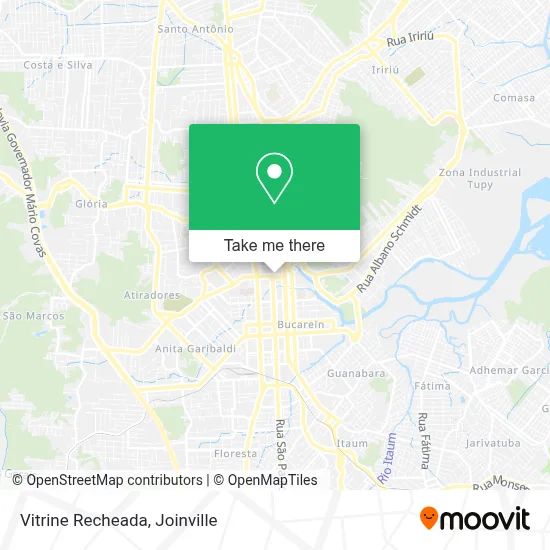 Vitrine Recheada map