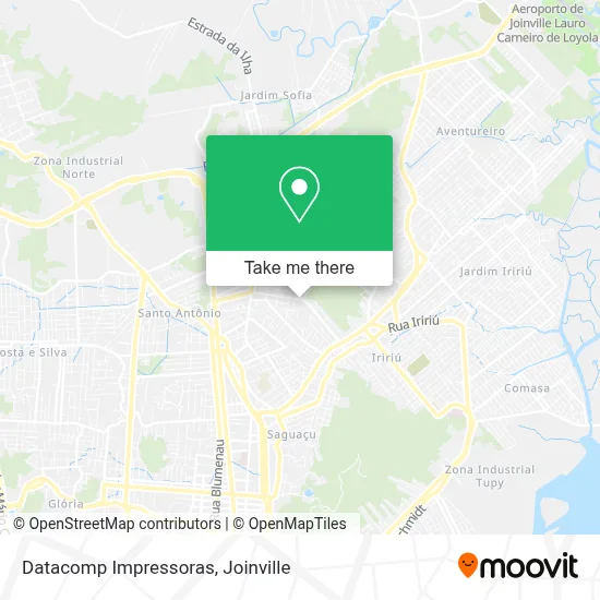 Datacomp Impressoras map