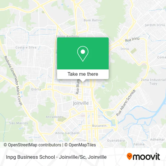 Inpg Business School - Joinville / Sc map