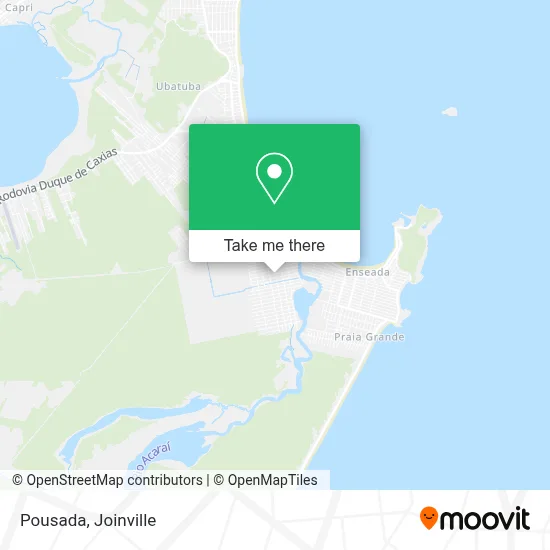 Pousada map