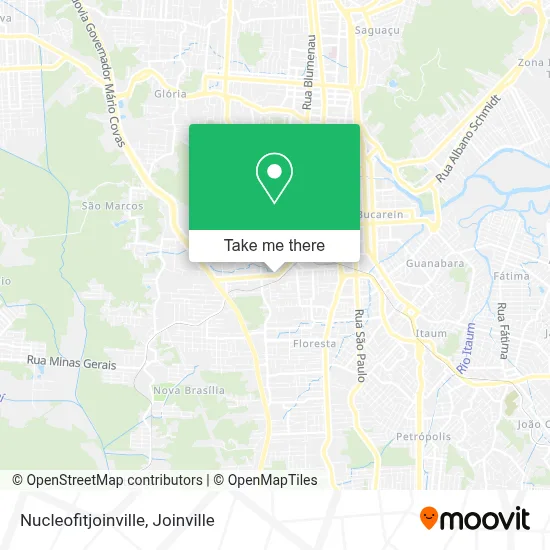Nucleofitjoinville map
