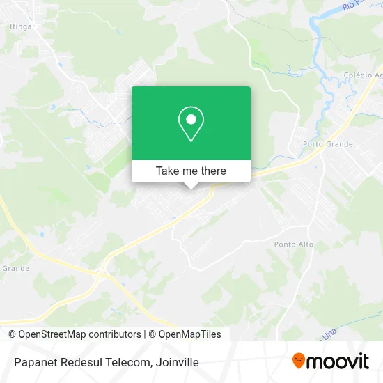 Papanet Redesul Telecom map