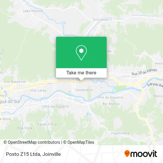 Posto Z15 Ltda map