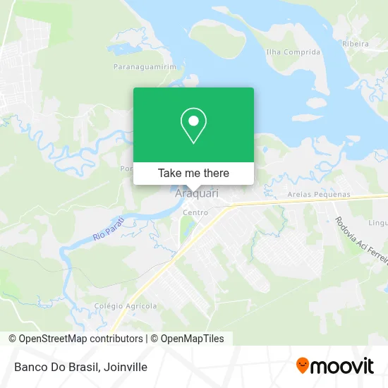 Banco Do Brasil map