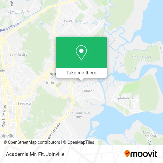 Academia Mr. Fit map