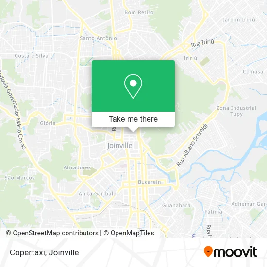 Copertaxi map