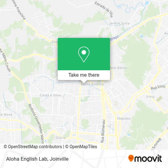 Aloha English Lab map