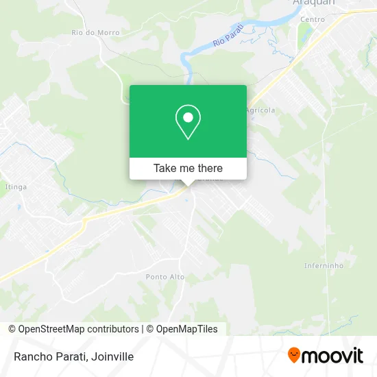 Rancho Parati map