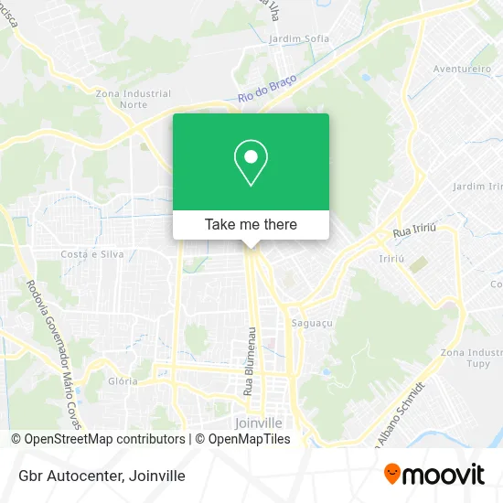 Gbr Autocenter map