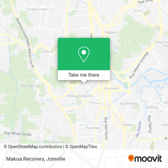 Makoa Recovery map
