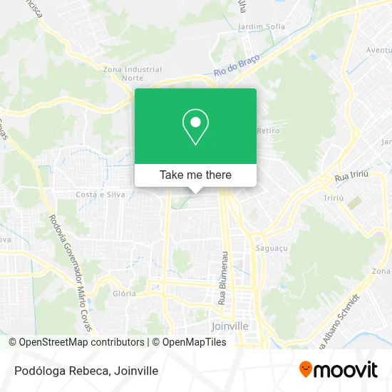 Podóloga Rebeca map