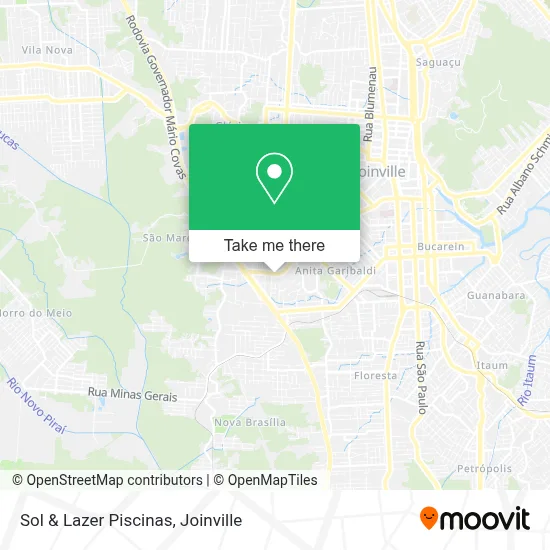 Sol & Lazer Piscinas map