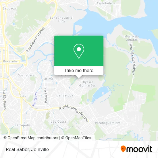 Real Sabor map