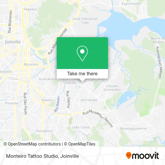Monteiro Tattoo Studio map