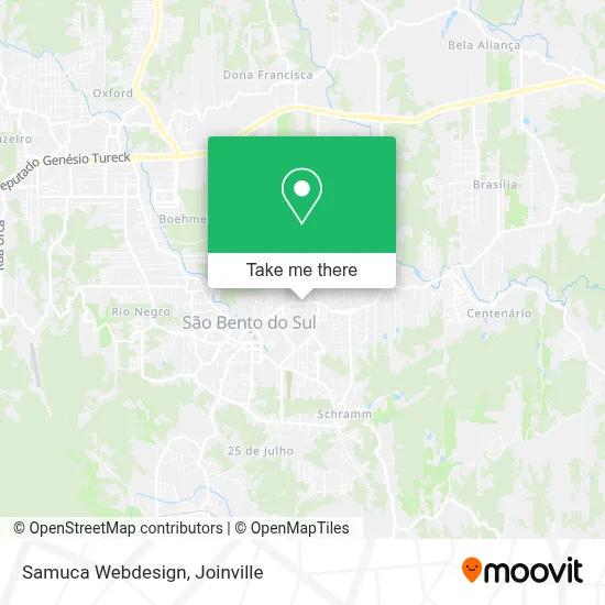 Samuca Webdesign map