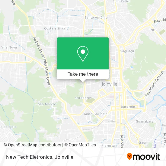 New Tech Eletronics map
