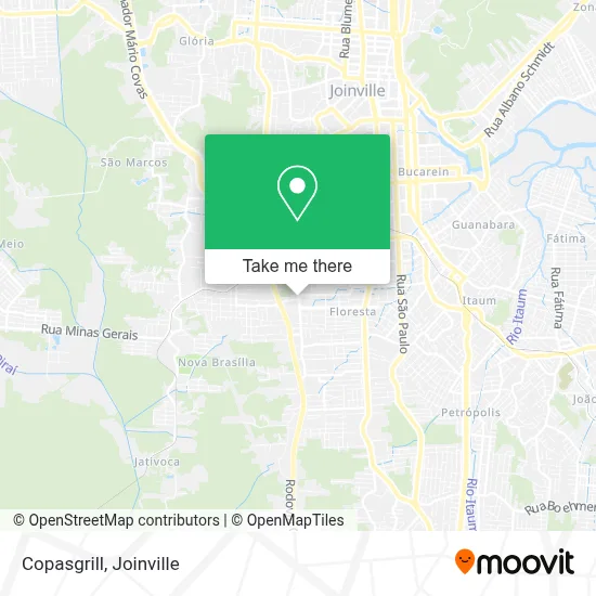 Copasgrill map