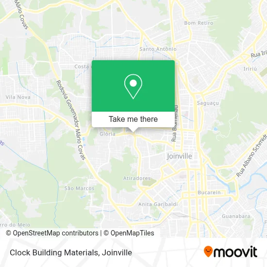 Clock Building Materials map