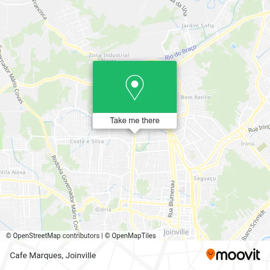 Cafe Marques map