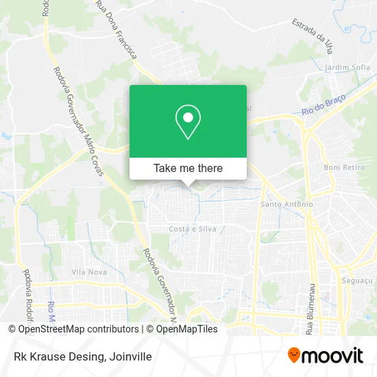 Rk Krause Desing map