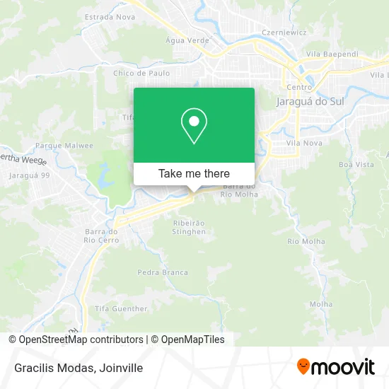 Gracilis Modas map