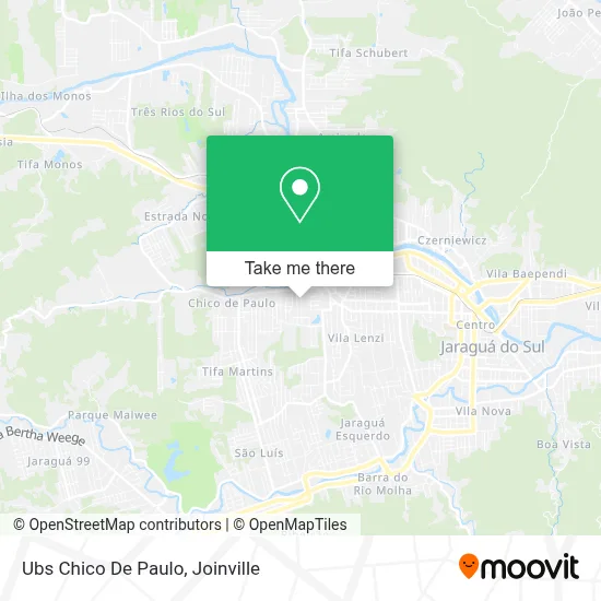 Ubs Chico De Paulo map