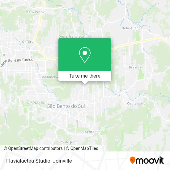 Flavialactea Studio map