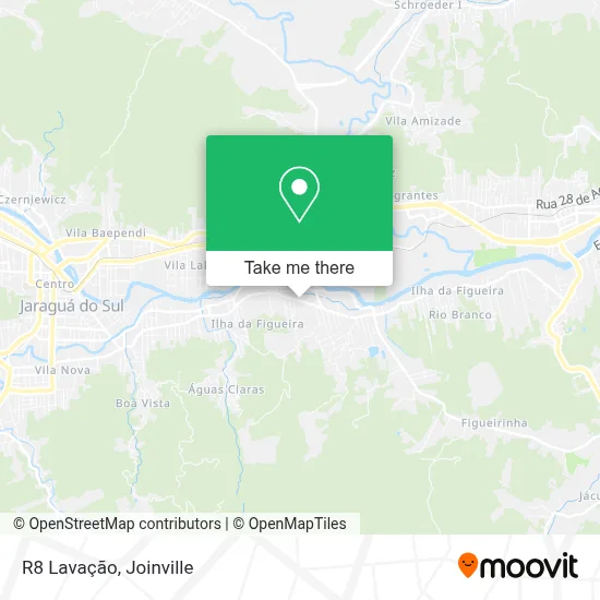 R8 Lavação map