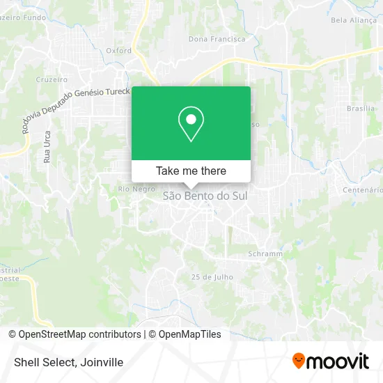Shell Select map