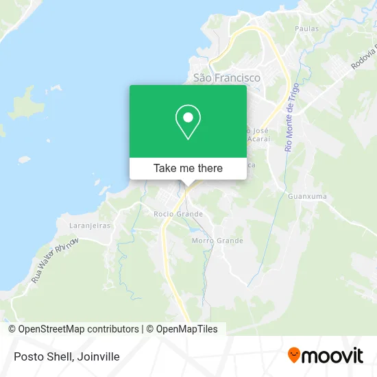 Posto Shell map