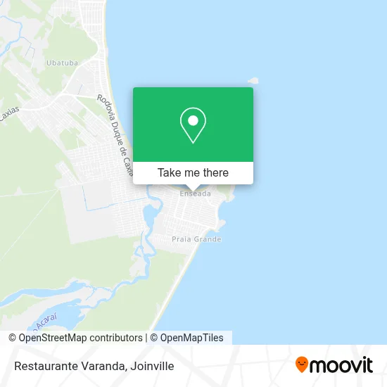 Restaurante Varanda map