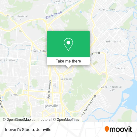 Inovart's Studio map