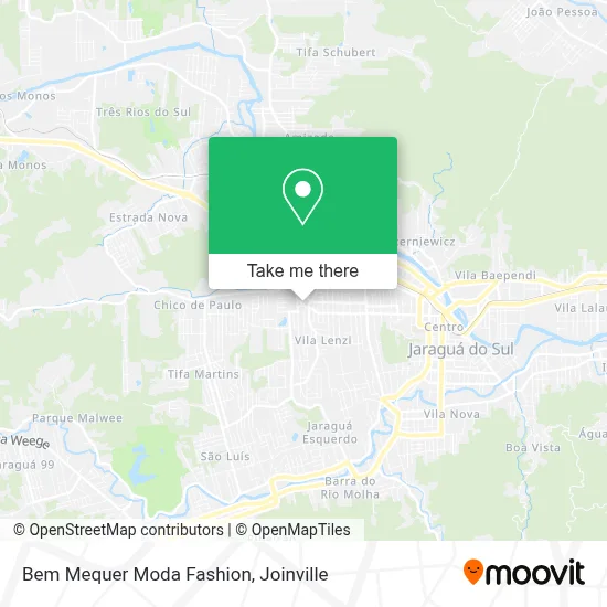 Bem Mequer Moda Fashion map