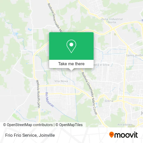 Frio Frio Service map