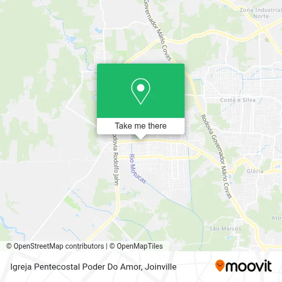 Igreja Pentecostal Poder Do Amor map