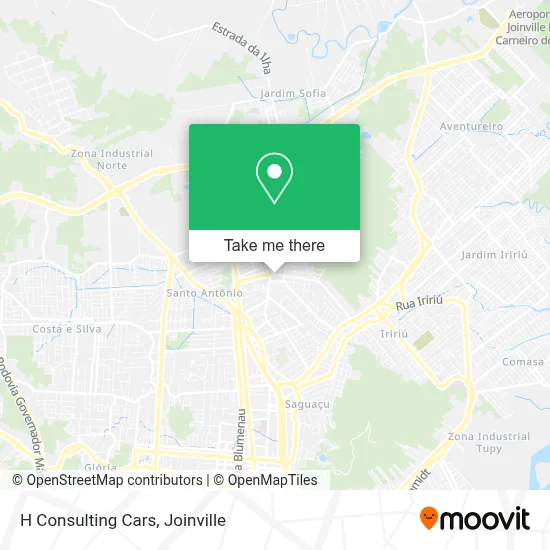 H Consulting Cars map