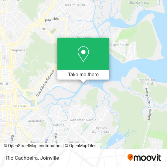 Rio Cachoeira map