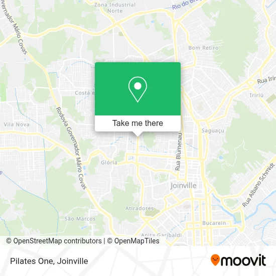 Pilates One map