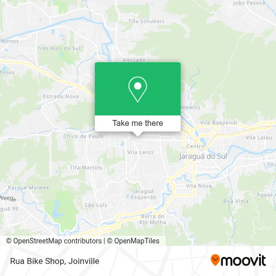 Rua Bike Shop map