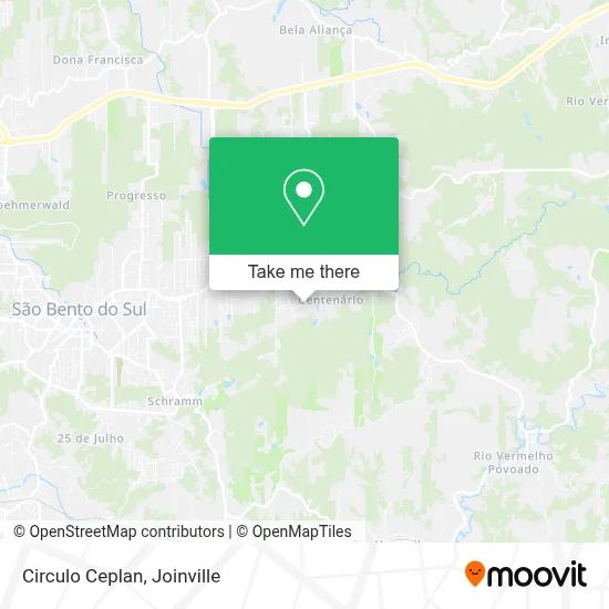 Circulo Ceplan map