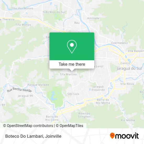 Boteco Do Lambari map